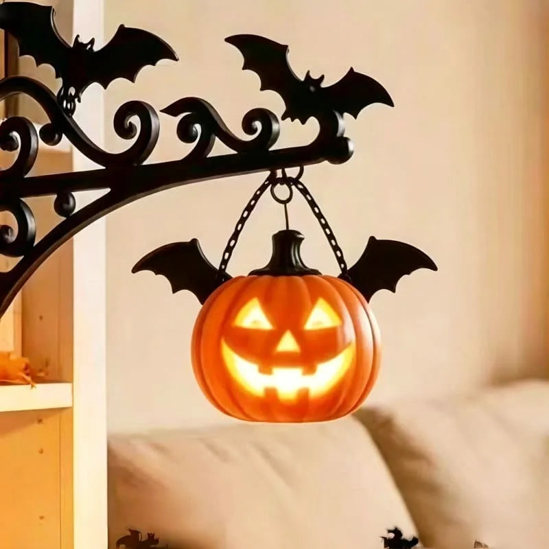 Harry Potter Inspired Book Nook Lantern Halloween Bookshelf LED Decor