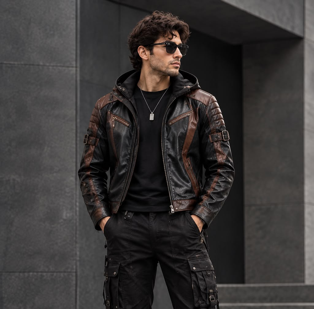 Maison Noir Vanguard Leather Jacket